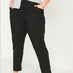 Old Navy NWT High-Waisted Cropped Linen-Blend Pants for Women